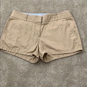 J Crew broken in Chino shorts